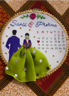 Real couple hoop — Sahil and Prerna